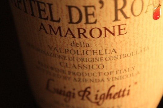 Luigi Righetti “Capitel de Roari” Amarone, Valpolicella, Italy, 2008