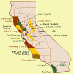 California-Wine-Map