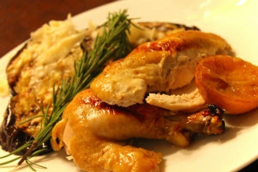 Rosemary-and-Clementine-Roast-Chicken-with-Paired with-Rendez-vous-Chardonnay-Clarksburg-California.