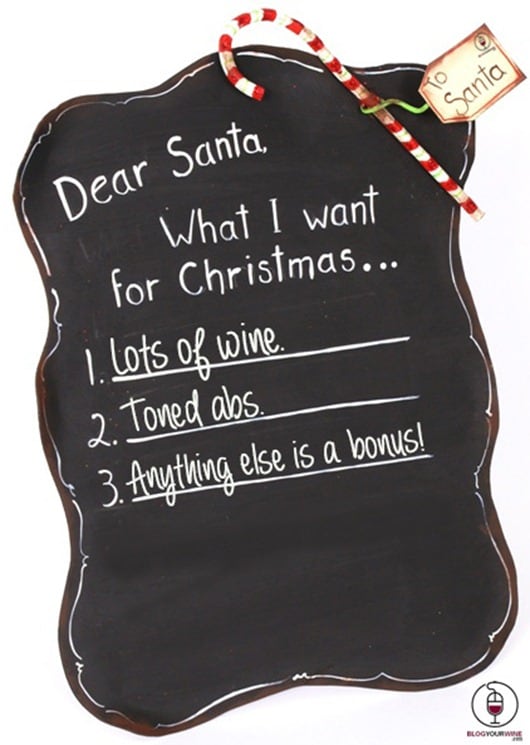 Well, I've finished my Christmas list!